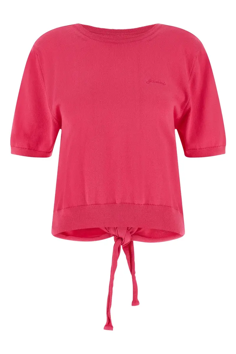 Maglia Schiena Scoperta Fuxia