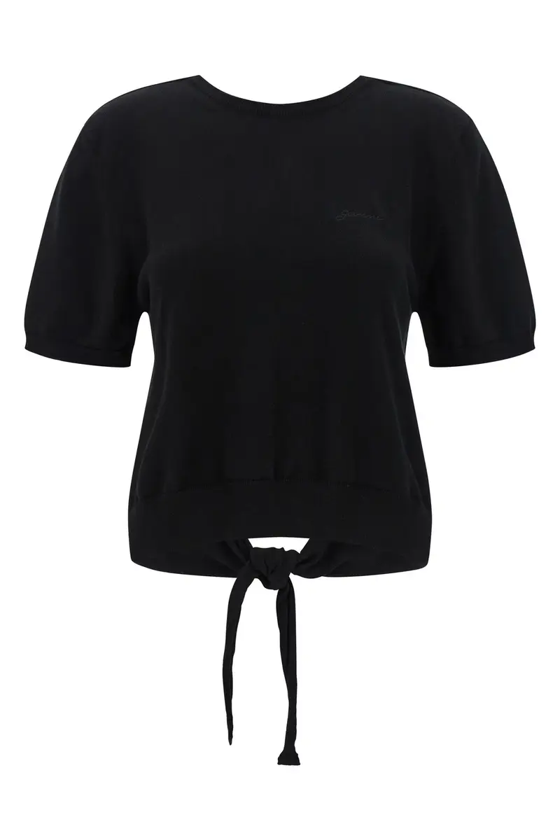 Maglia Schiena Scoperta Nero