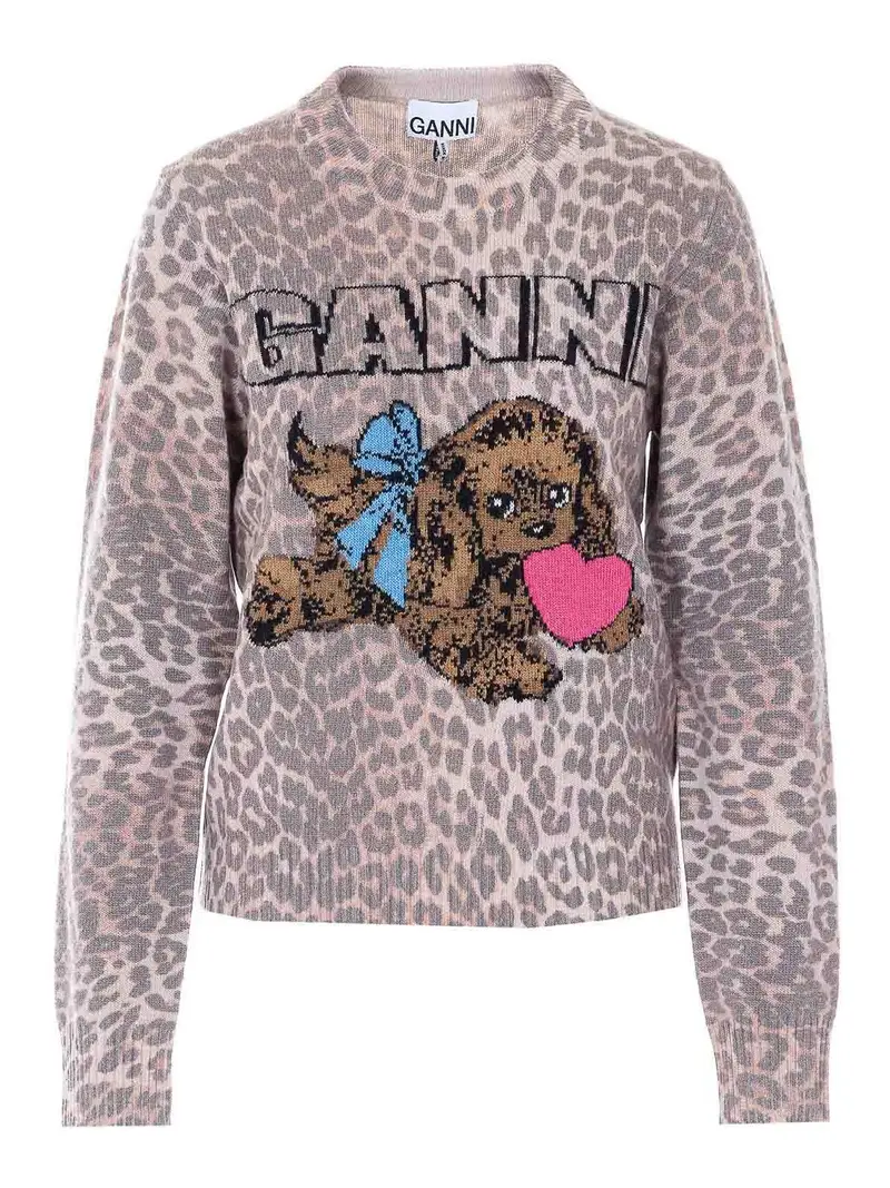 Maglione di lana per cuccioli Marrone