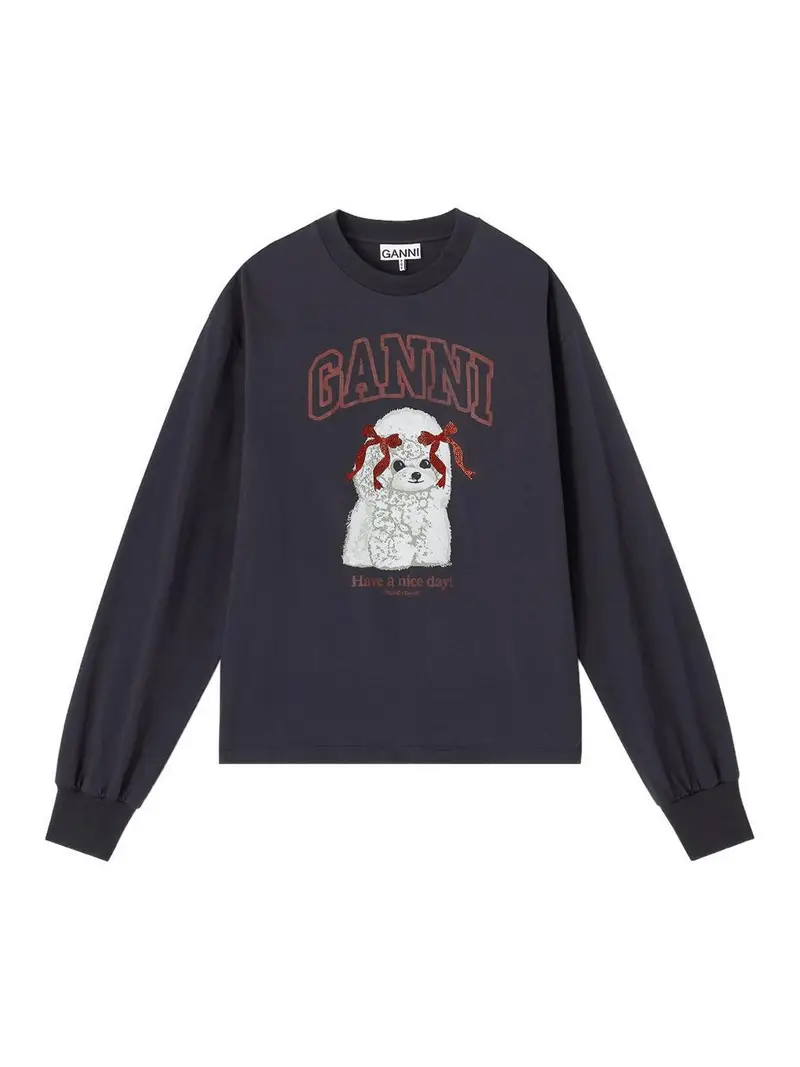 Maglione in cotone organico Pozzanghera Nero