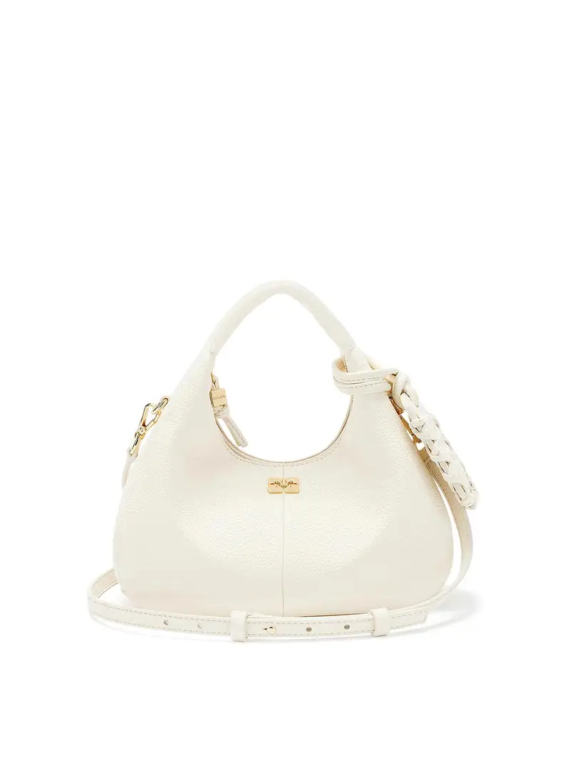 Mini borsa hobo Color Carne E Neutri