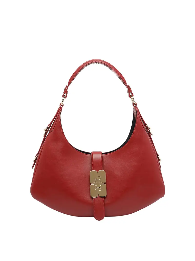 Ganni Borsa a tracolla Rosso 3356277