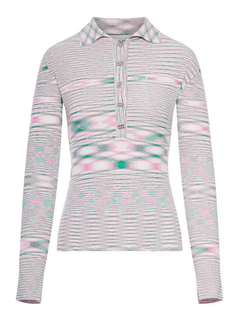 Ganni Polo Rosa 4233735