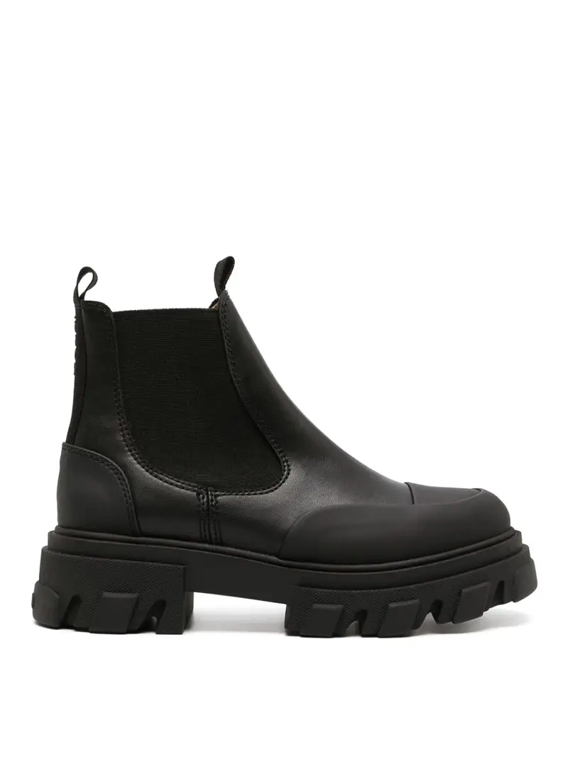 Ganni Stivaletti Chelsea Nero 4003887