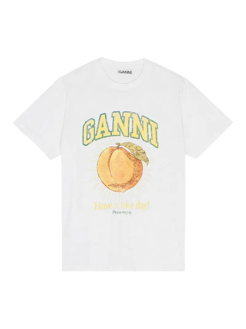 Ganni T-shirt Bianco 4182191