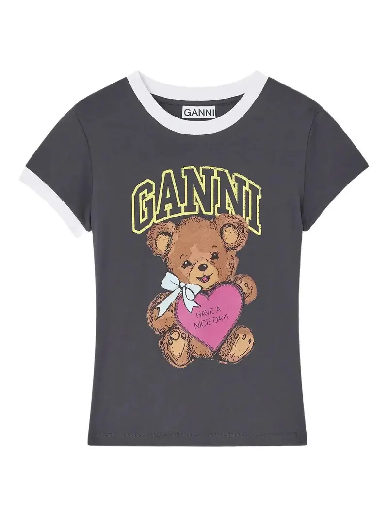 Ganni T-shirt Denim 2316782