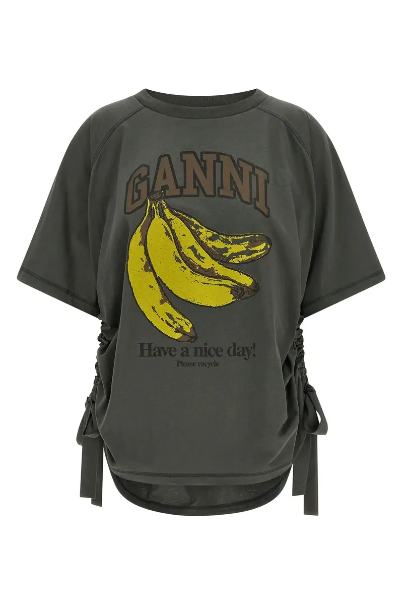 Ganni T-shirt Grigio 3961844