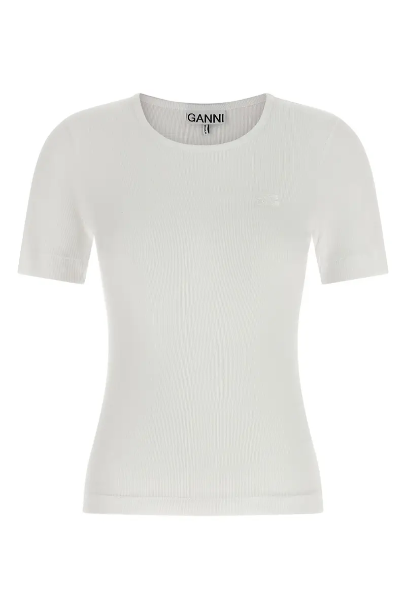 Ganni T-shirt Bianco 4106380