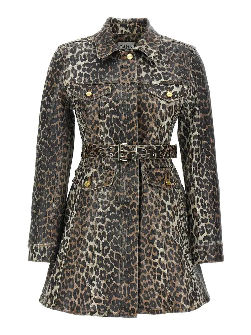 Vestito in denim Multicolore