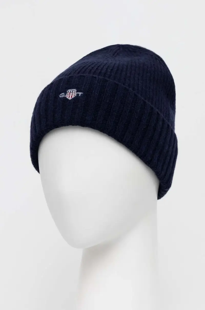 berretto in lana Blu navy miniatura 2