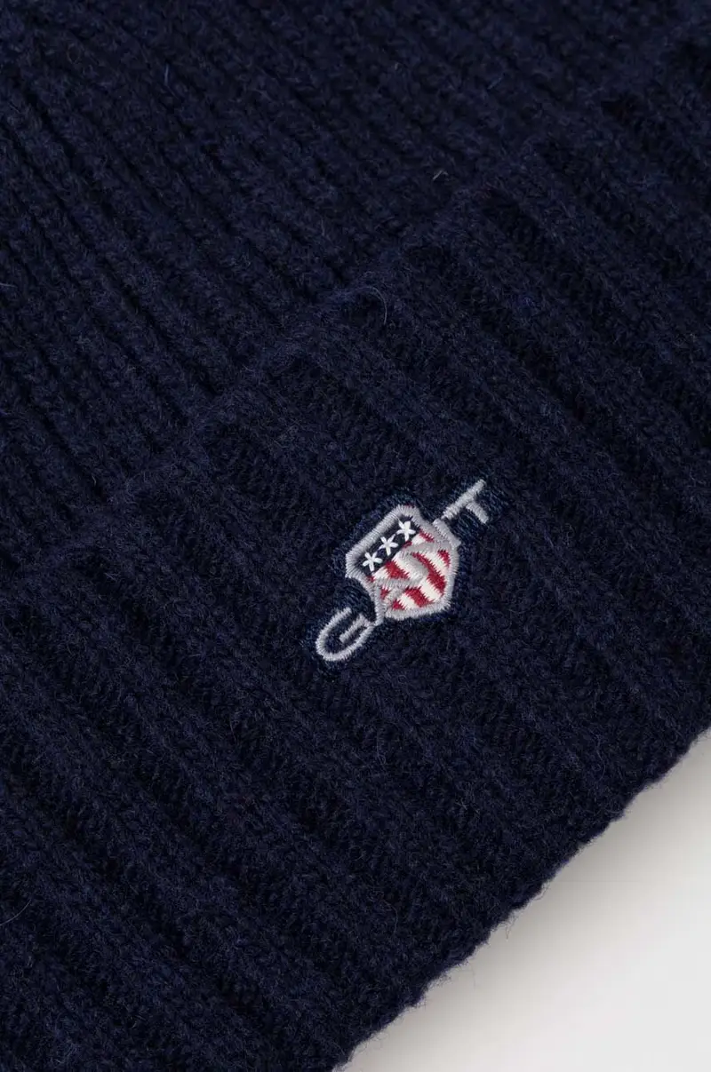 berretto in lana Blu navy miniatura 3