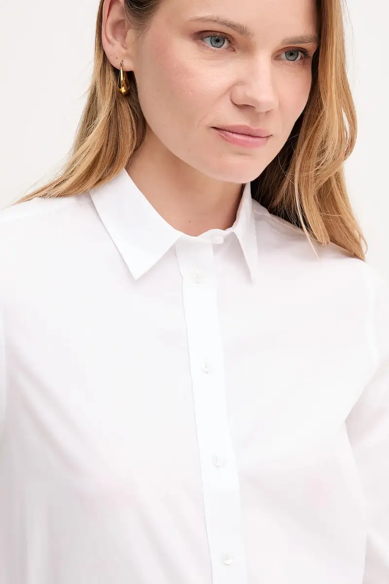 camicia in cotone donna colore bianco 4300348 miniatura 4