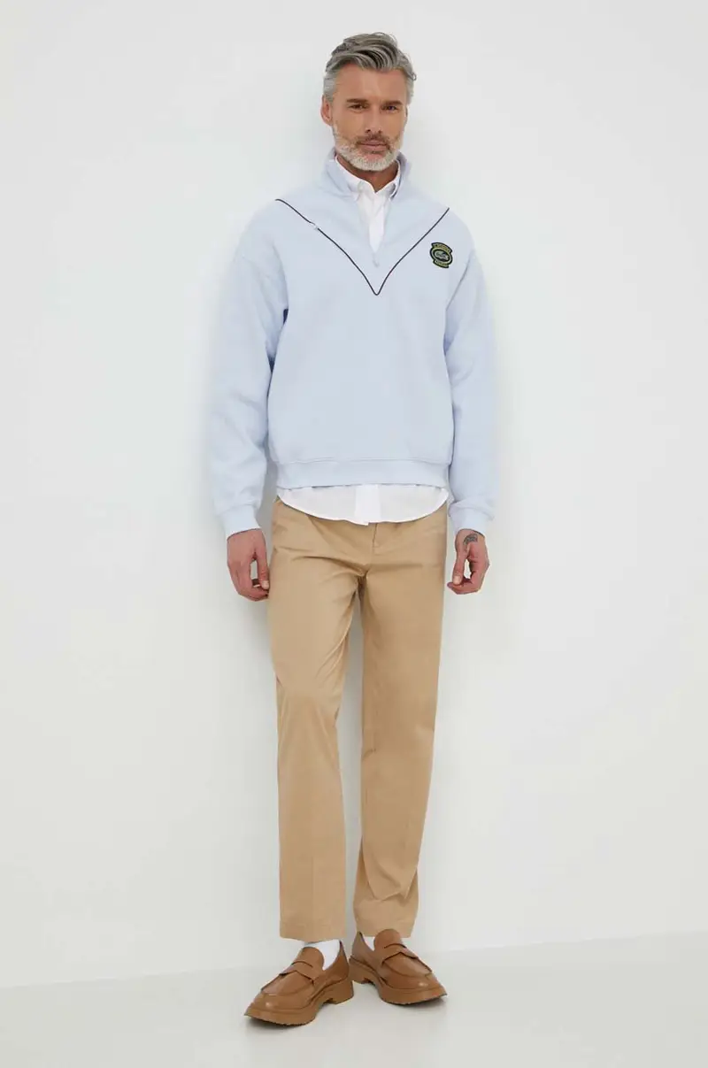 camicia in cotone uomo colore bianco miniatura 2