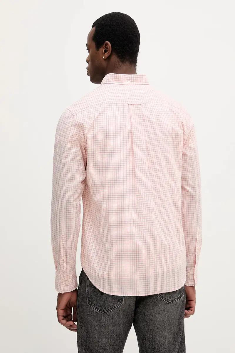 camicia in cotone uomo colore rosso 3250149 miniatura 3