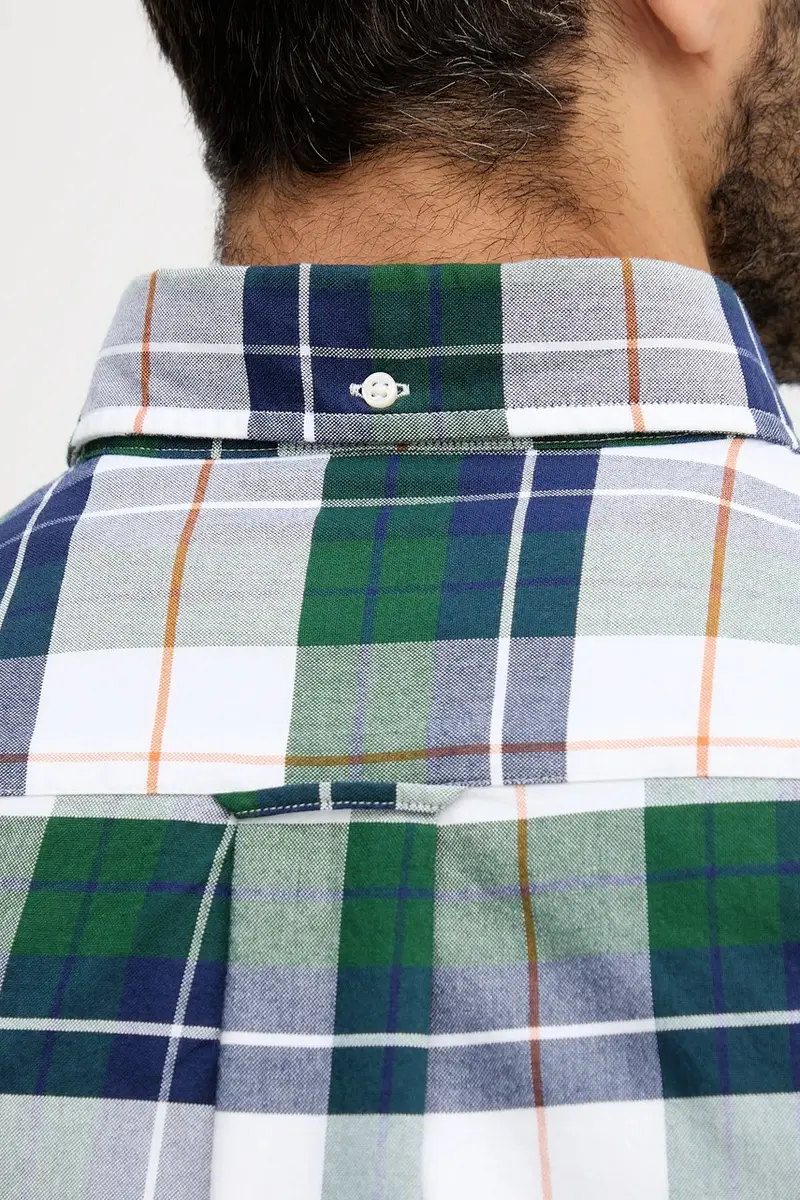 camicia in cotone uomo colore verde 3250147 miniatura 5