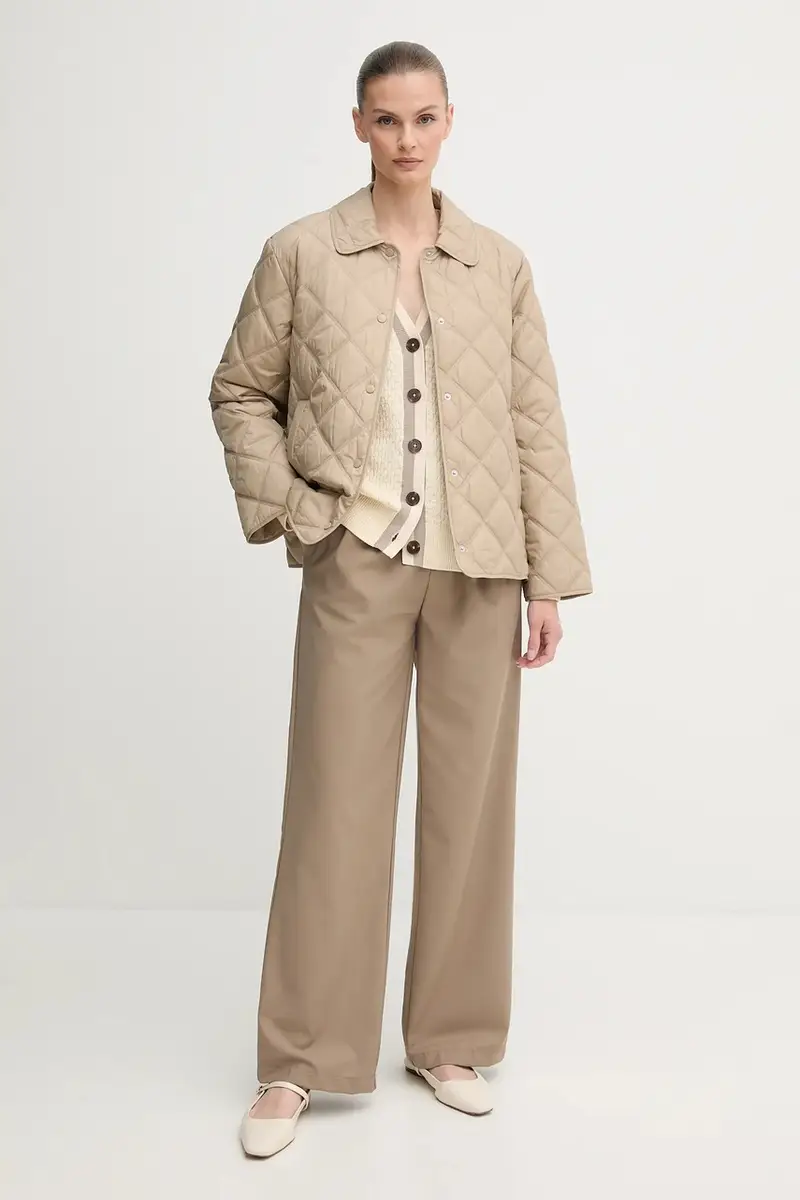 Gant Cardigan Donna Beige 2885536 miniatura 2
