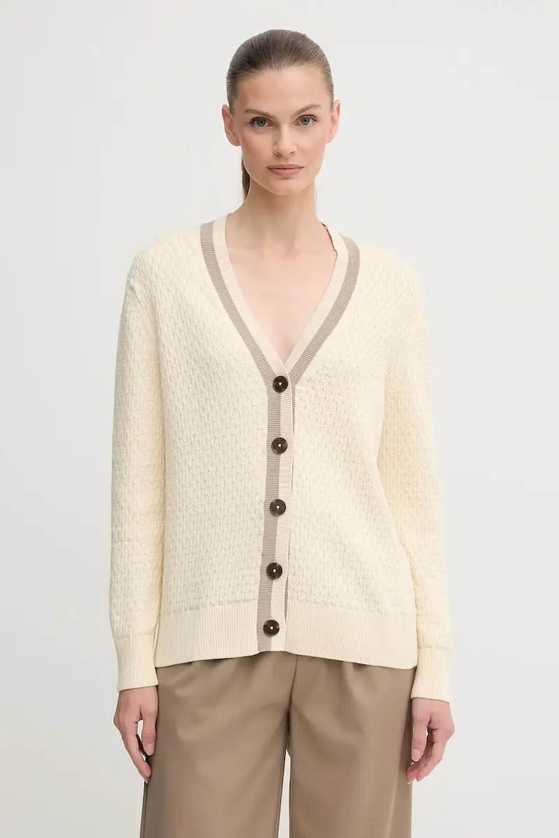 Gant Cardigan Donna Beige 2885536