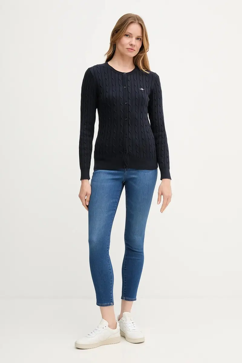 Gant Cardigan Donna Blu 2886122 miniatura 2
