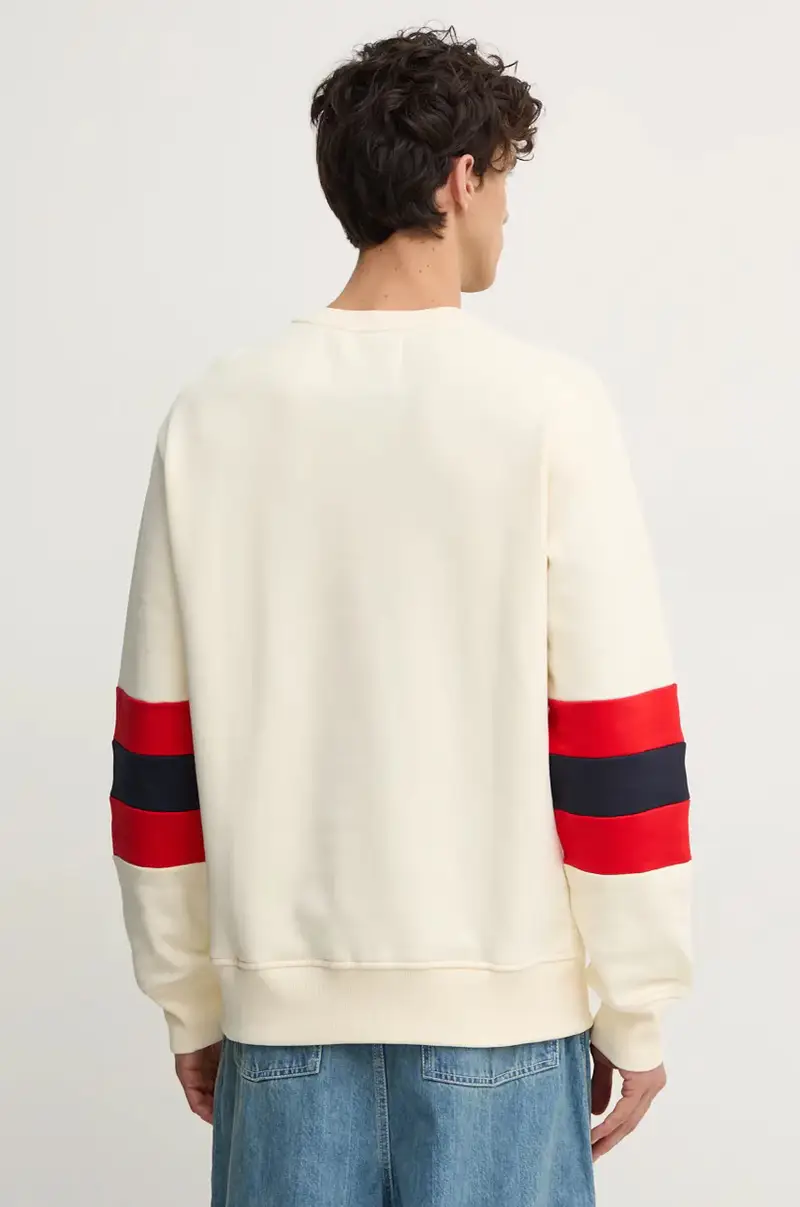 felpa in cotone uomo colore beige 2036040 miniatura 2