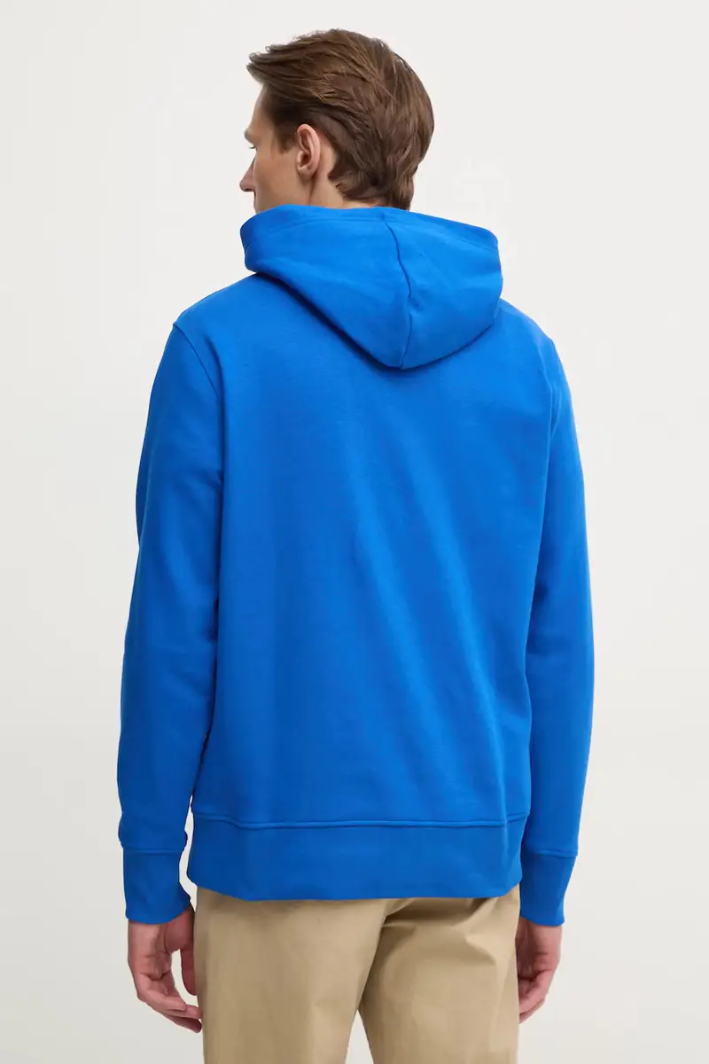 felpa uomo colore blu con cappuccio 2044014 miniatura 3