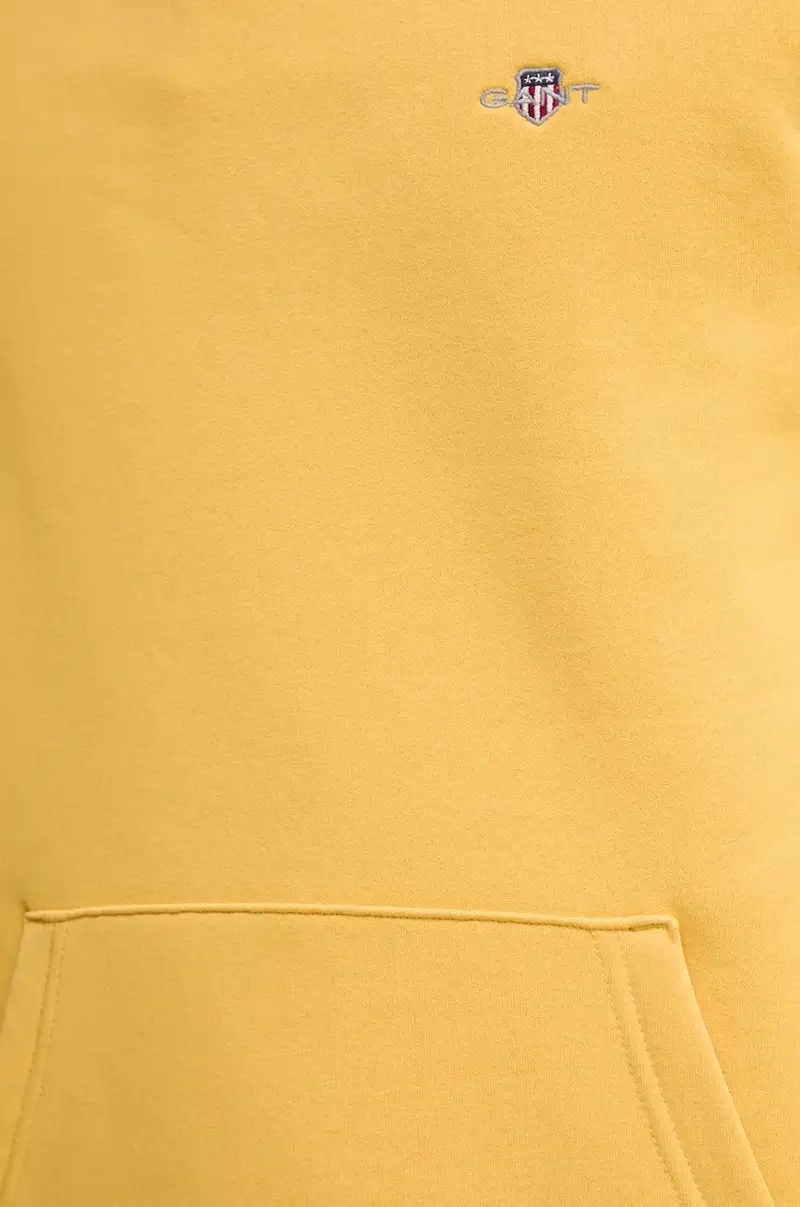 felpa uomo colore giallo con cappuccio miniatura 5