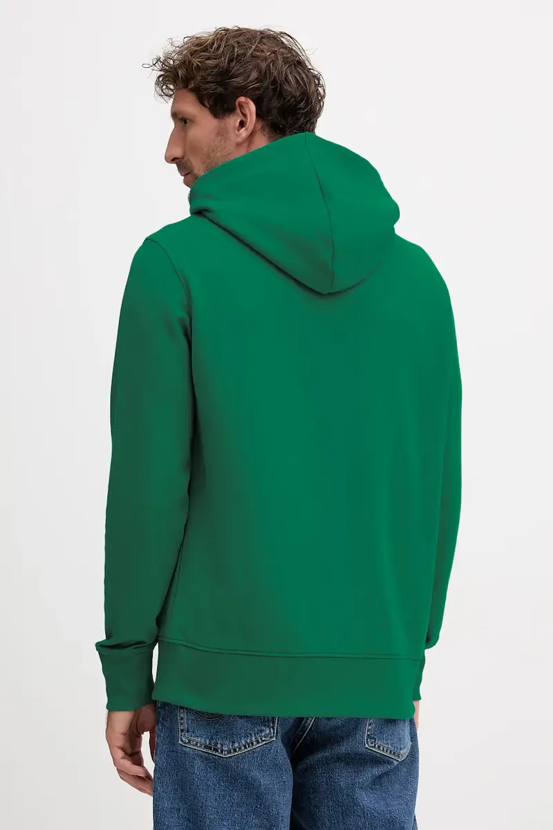 felpa uomo colore verde con cappuccio 2067042 miniatura 3