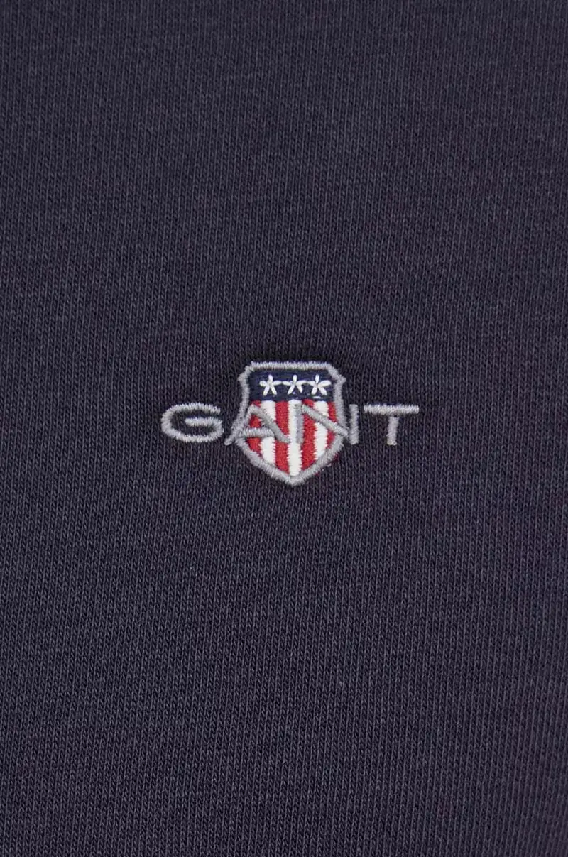 felpa uomo con cappuccio Blu navy miniatura 5