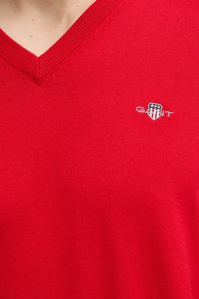 maglione in cotone colore nero 8030562 Rosso miniatura 5