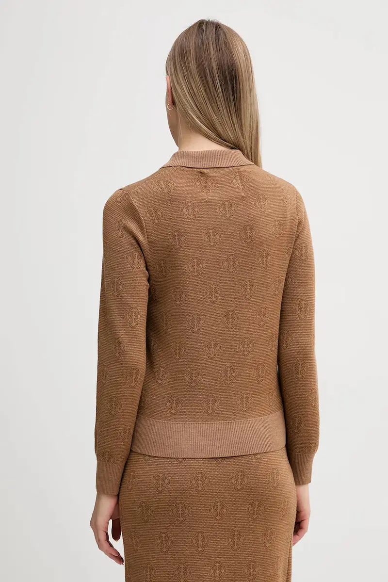 maglione in lana Marrone miniatura 3