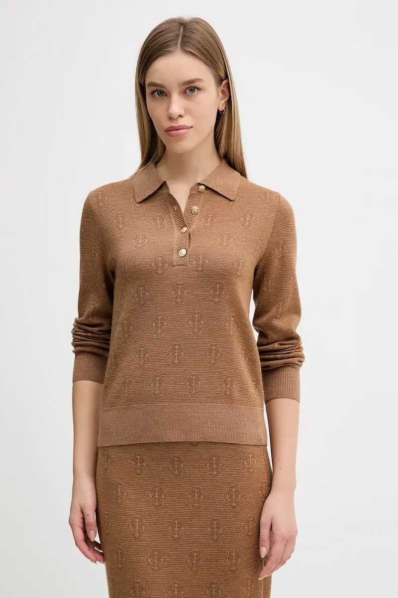 maglione in lana Marrone
