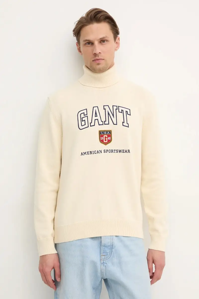 maglione uomo colore beige 8030224 miniatura 4