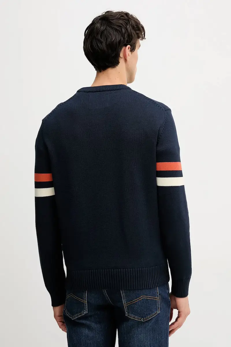 maglione uomo colore blu navy 8030264 miniatura 3