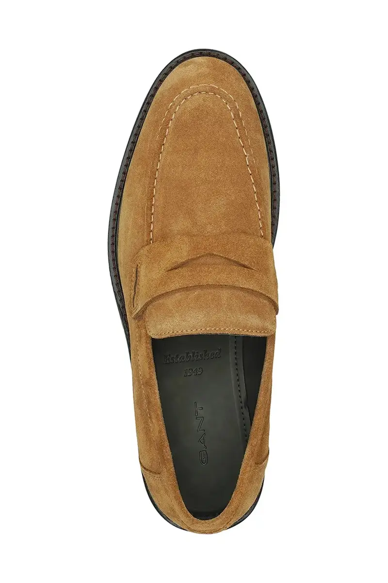 Gant Mocassini Uomo Marrone 3325598 miniatura 5