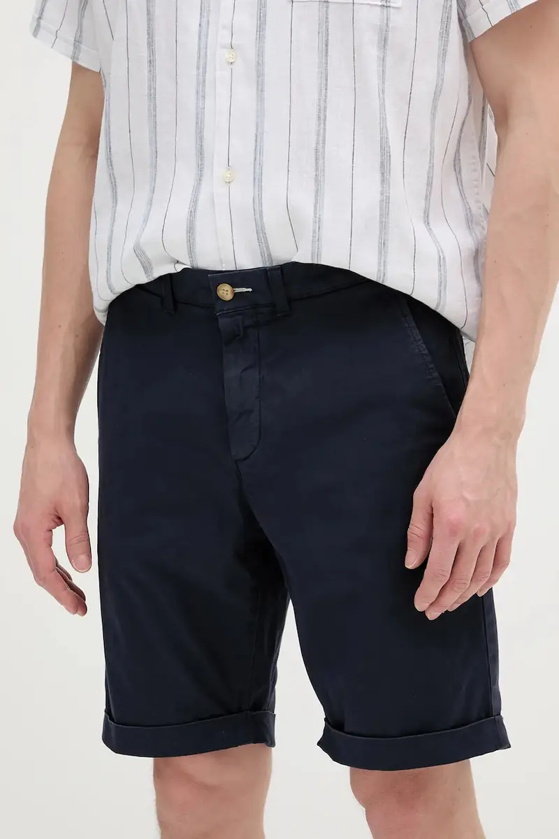 pantaloncini colore blu navy 205354