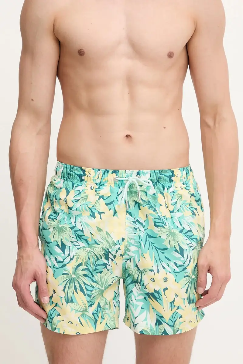 pantaloncini da bagno colore turchese 922516004 miniatura 2