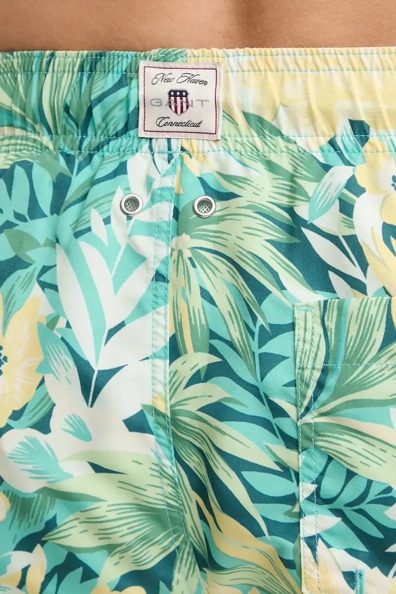 pantaloncini da bagno colore turchese 922516004 miniatura 4