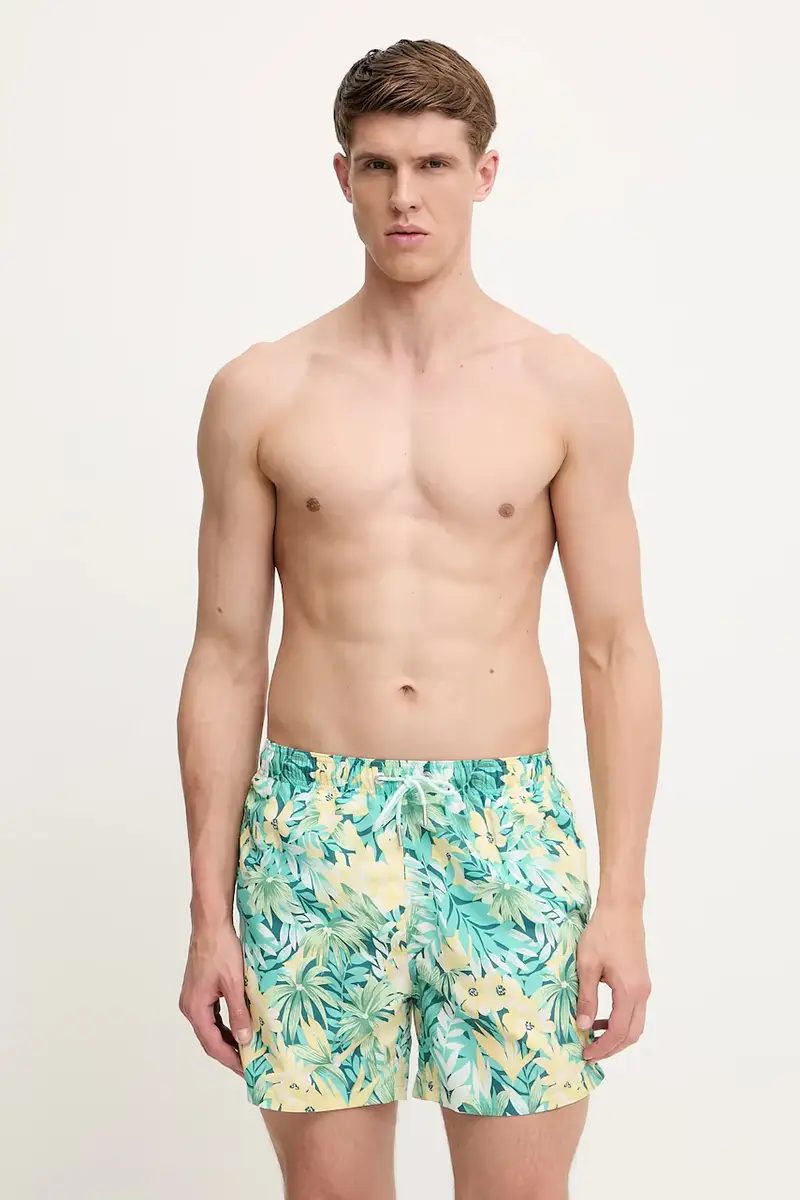 pantaloncini da bagno colore turchese 922516004