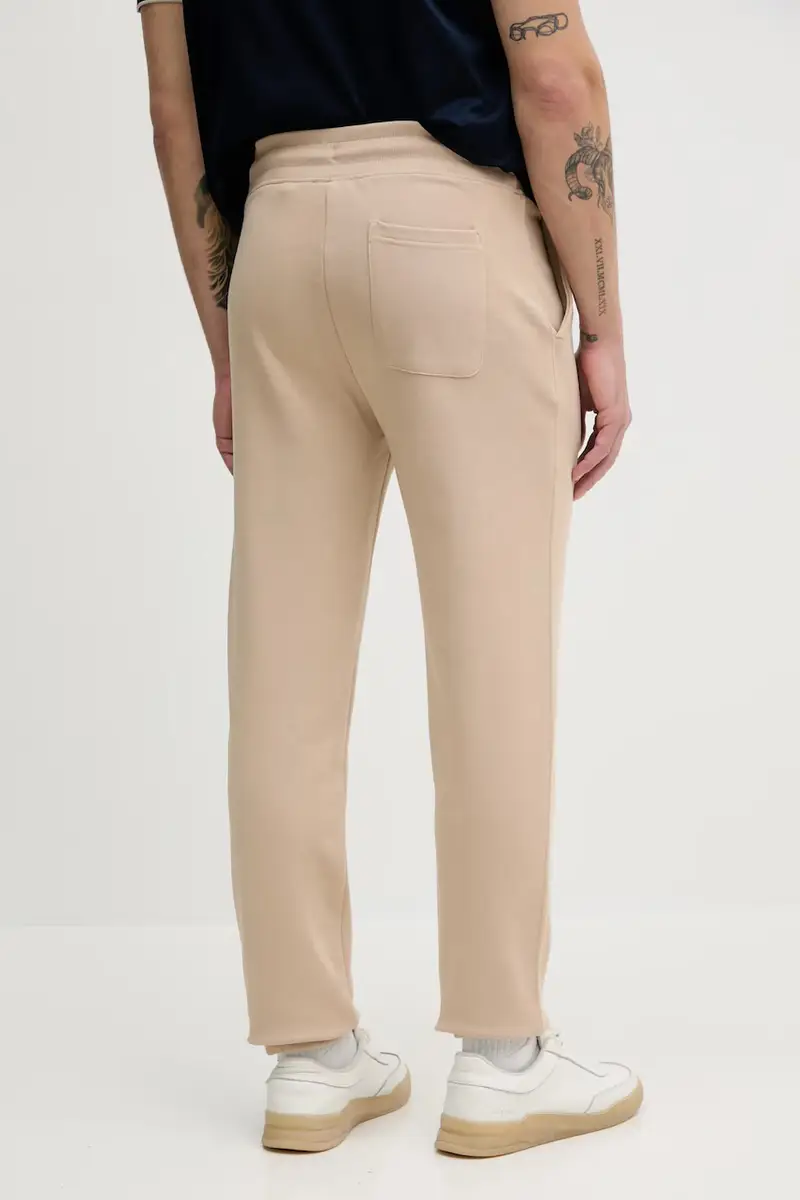 pantaloni della tuta colore beige miniatura 3