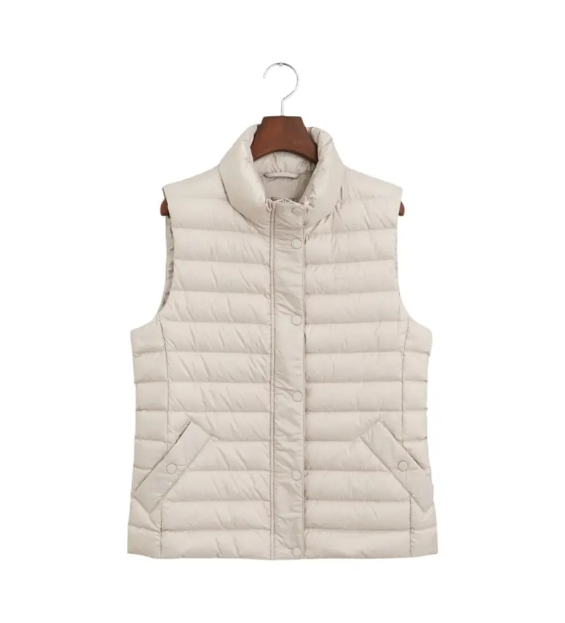 Gant Gilet Donna Grigio 4047259