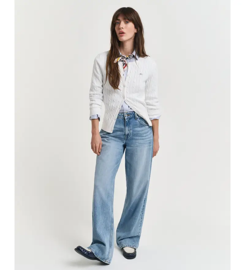 Gant Cardigan Donna Bianco 4037995