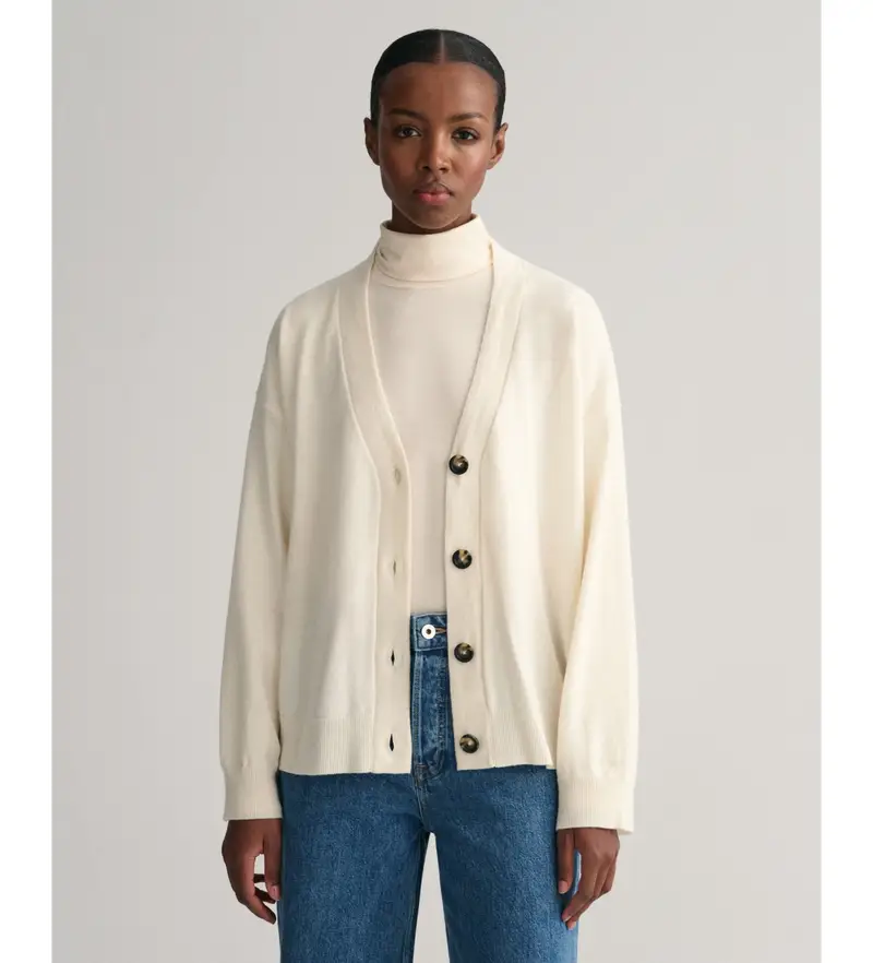 Gant Cardigan Donna Beige 4034742