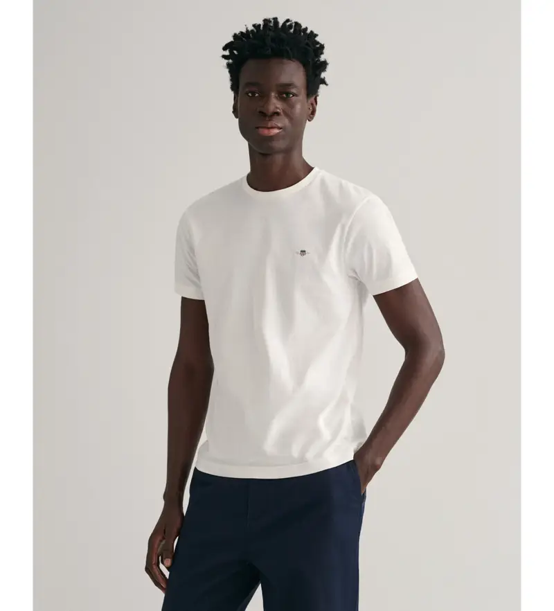Gant T-shirt Uomo Bianco 4036875