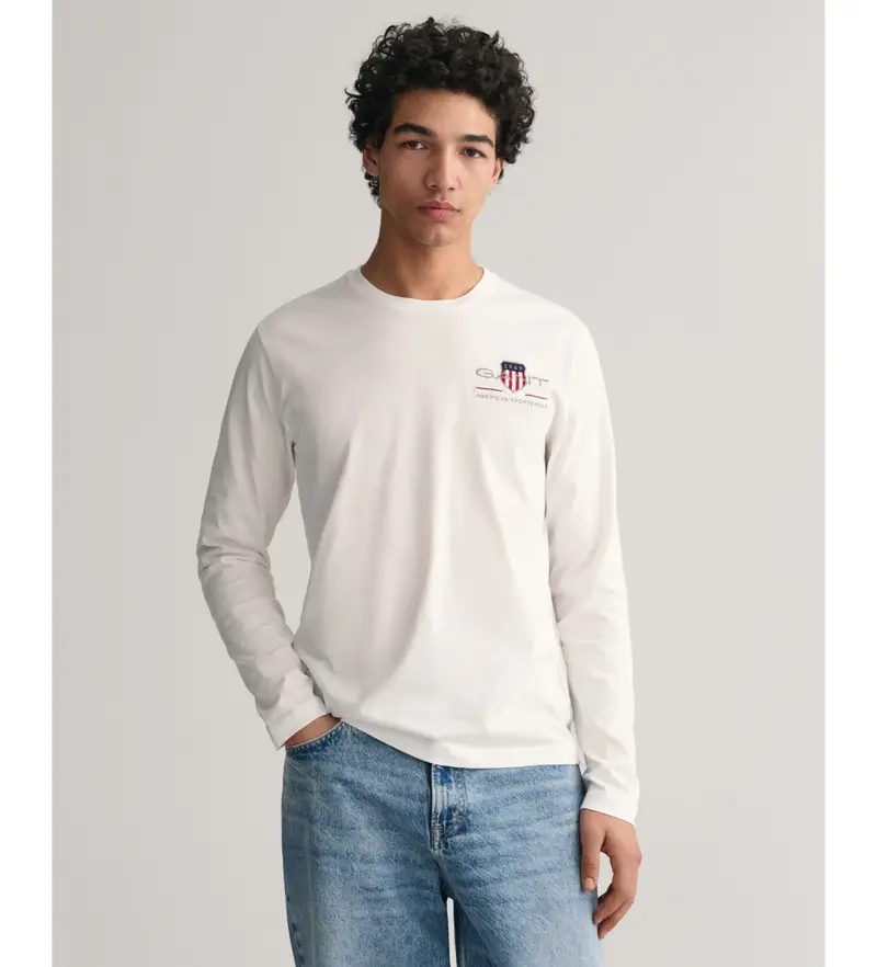 Gant T-shirt Uomo Bianco 4036551