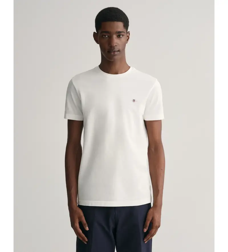 Gant T-shirt Uomo Bianco 4036652