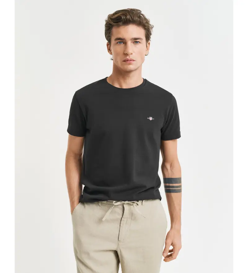 Gant T-shirt Uomo Nero 4054735
