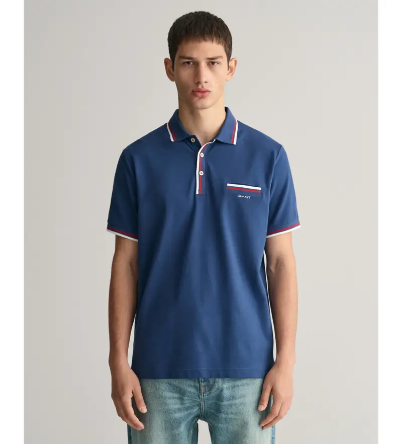 Gant Polo Uomo Blu 4039340