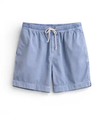 per uomo 205645 Pantaloncini blu sbiaditi dal sole (S), Casual, Cotone