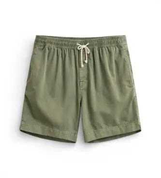 per uomo 205645 Pantaloncini verdi sbiaditi dal sole (S), Casual, Verde, Cotone