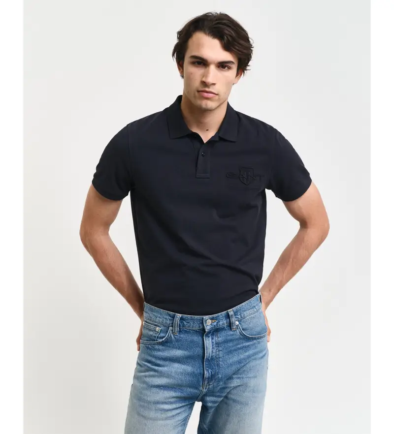 Gant Polo Uomo Nero 4054725