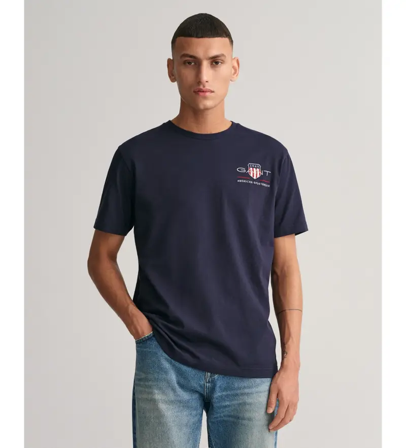 Gant T-shirt Uomo Blu 4138328